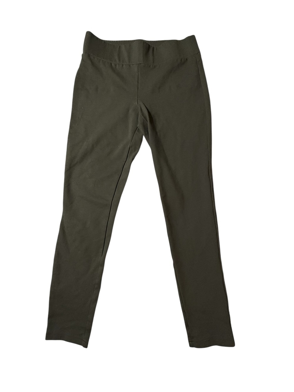 LOFT Outlet Olive Green Seamed Ponte Leggings Pants Women's Size Medium M